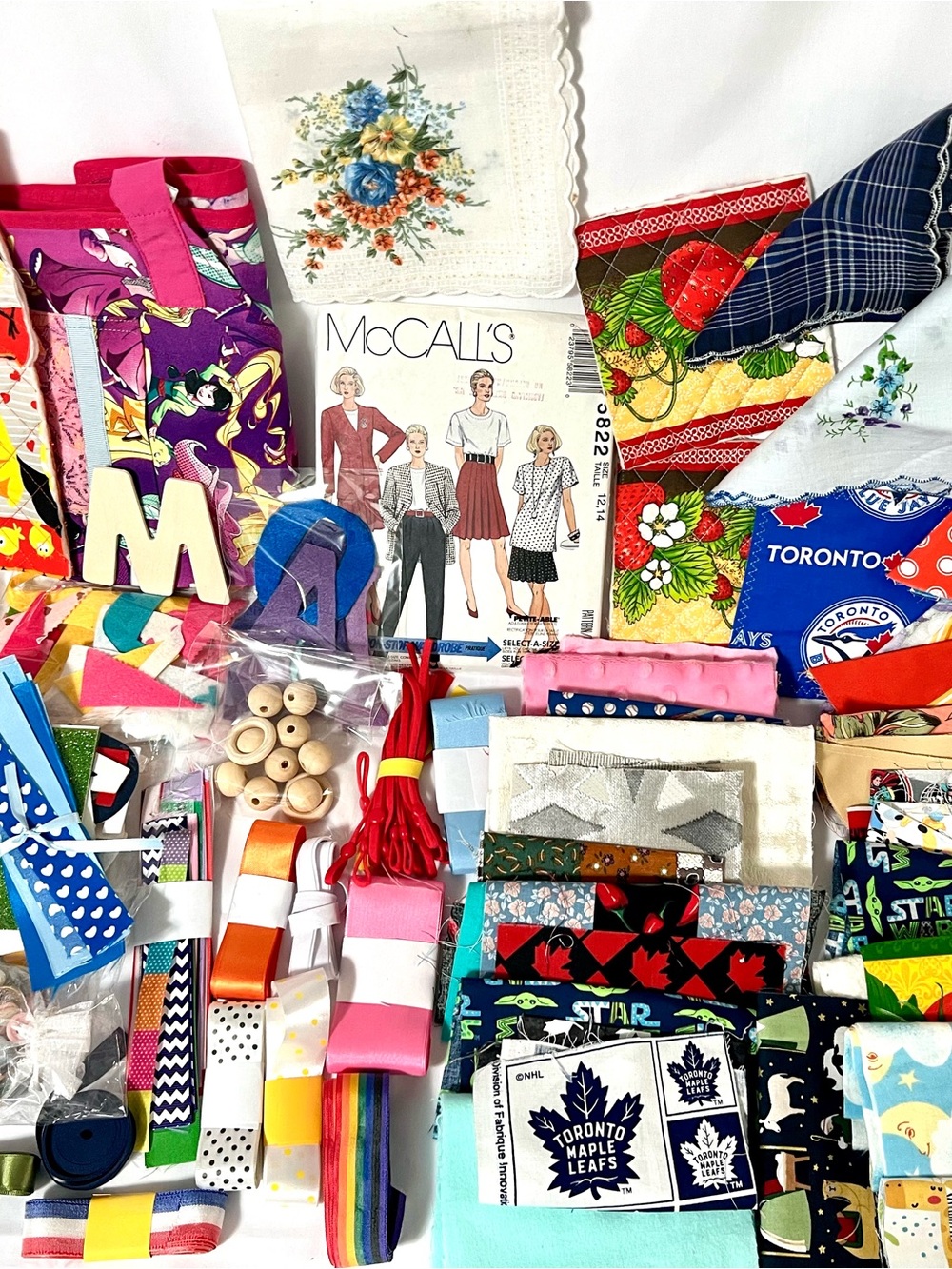 McCALL Sewing Notions & Craft Ribbon Bundle - Multi Color “M” - Picture 5 of 5